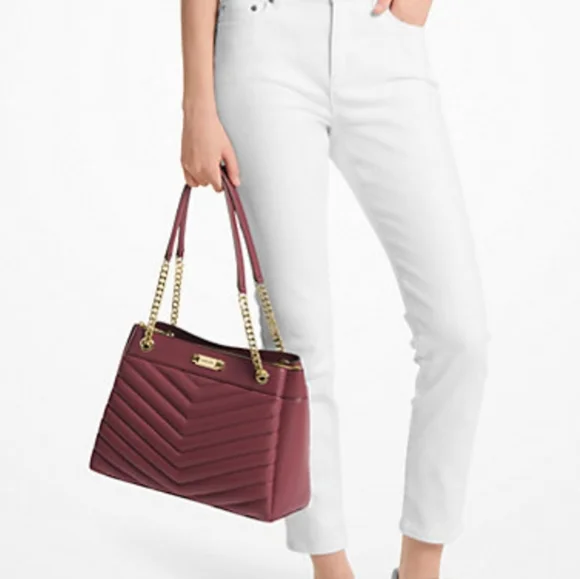 Michael Kors Whitney Quilted Shoulder Bag 🎒 - Picture 1 of 3